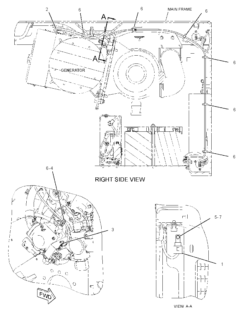 WIRING GP-HYDRAULIC GENERATOR 2971002 CAT