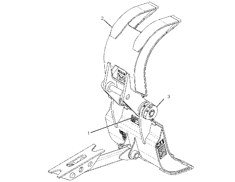 GRAPPLE AR-MECHANICAL 2835790 CAT