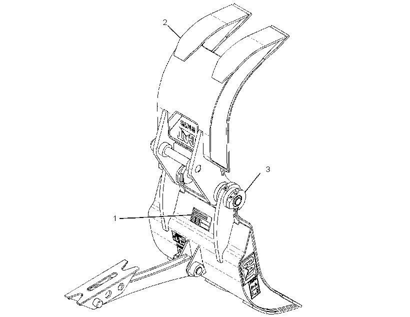 GRAPPLE AR-MECHANICAL 2851264 CAT