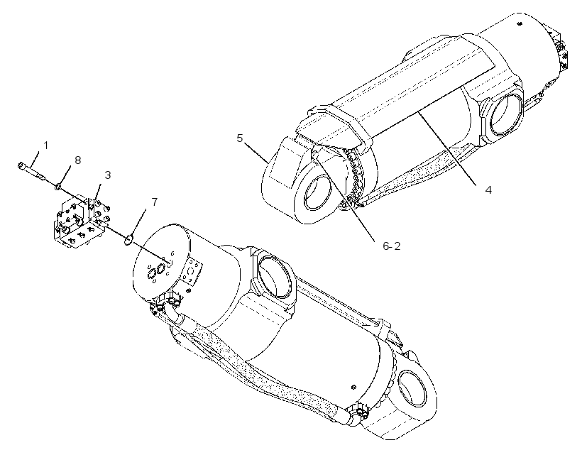 CYLINDER & VALVE GP 2273768 CAT