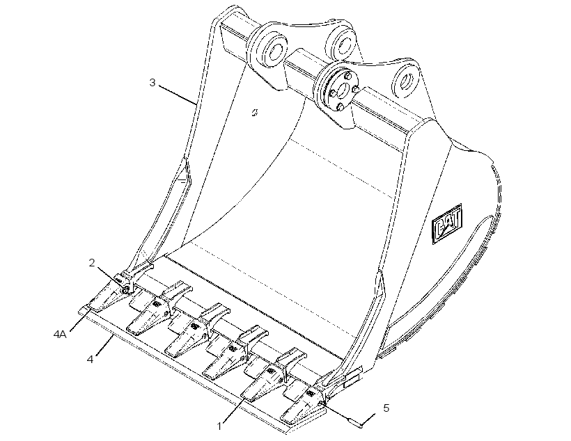 BUCKET AR-EXTREME EXCAVATION 2791381 CAT