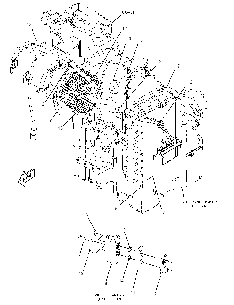 KIT-AIR CONDITIONER 2379929 CAT