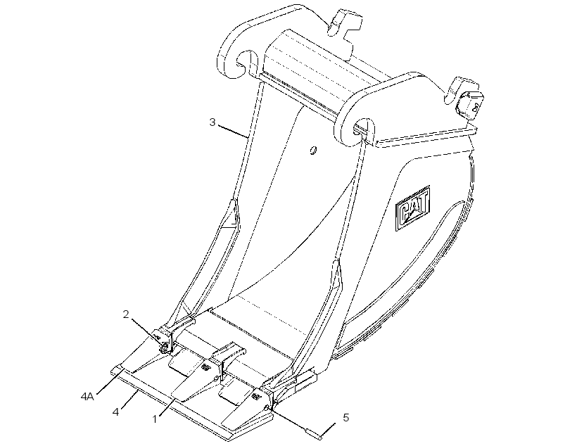 BUCKET AR-EXTREME EXCAVATION 2791414 CAT