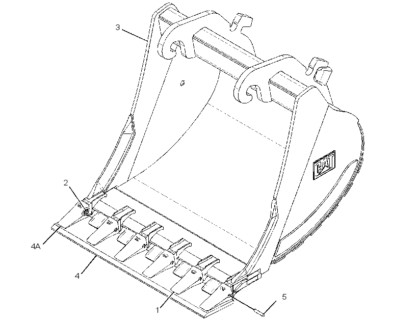 BUCKET AR-EXTREME EXCAVATION 2791416 CAT