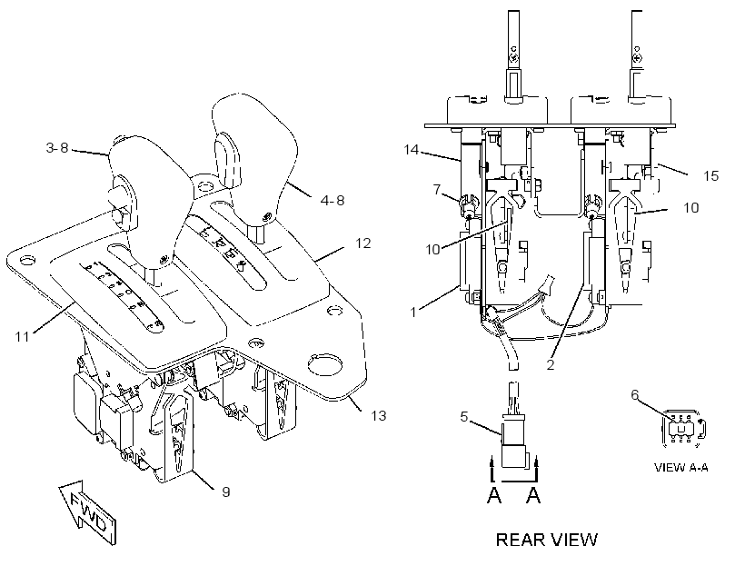 CONTROL GP-XMSN & HOIST 3006860 CAT