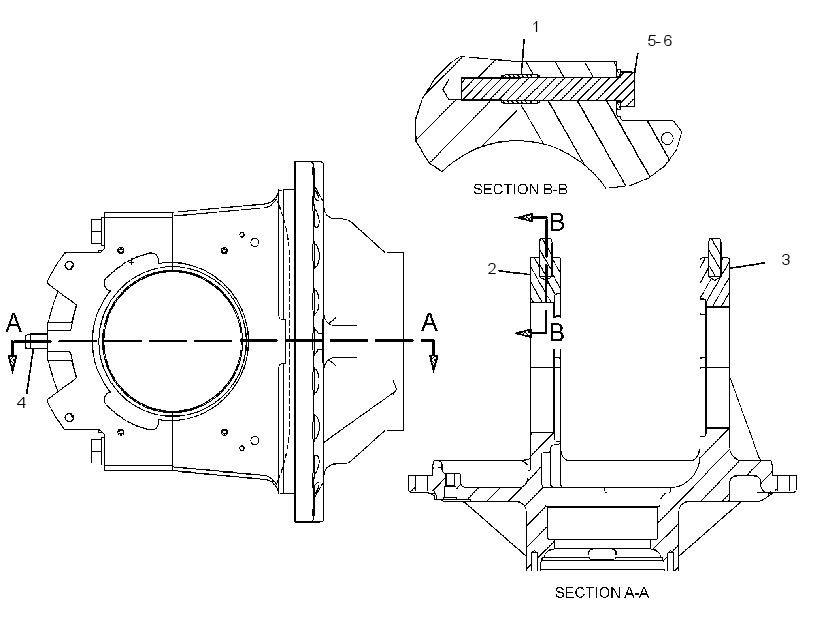 CARRIER GP-DIFFERENTIAL 1651584 CAT
