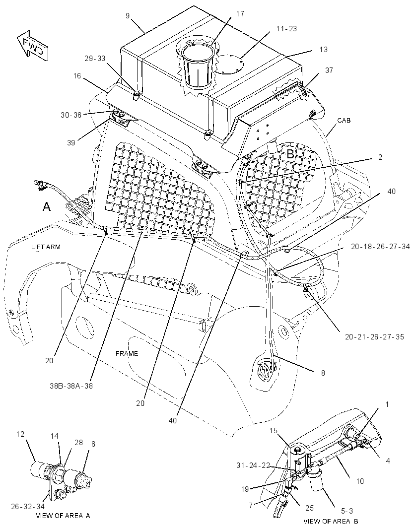 KIT-WATER TANK & MOUNTING 2583645 CAT
