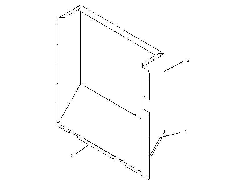DUCT AS-ENCLOSURE 2640360 CAT