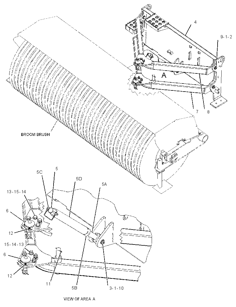 FRAME GP-BROOM 2419497 CAT