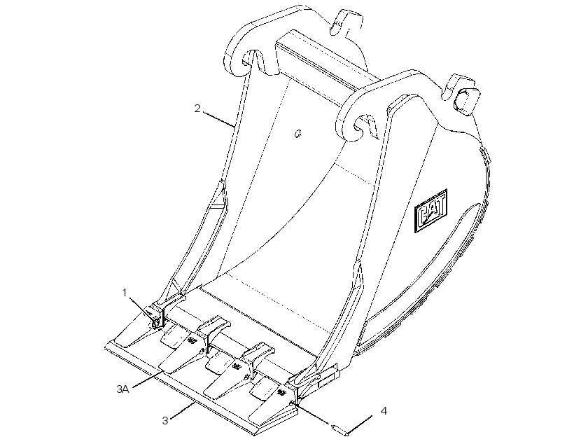 BUCKET AR-EXTREME EXCAVATION 2791415 CAT