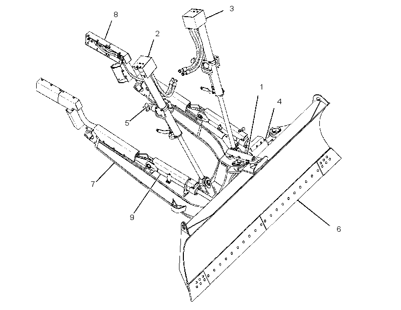 BULLDOZER AR-PWR ANGLE & TILT 2826600 CAT