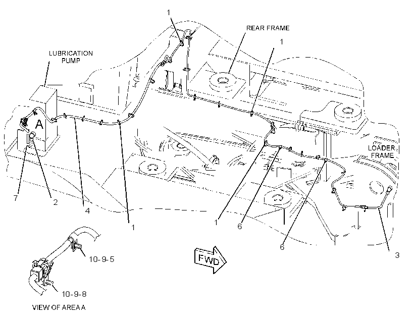 WIRING GP-AUTOLUBE CONTROL 2853764 CAT