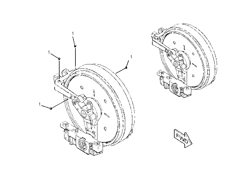 SCRAPER GP-IDLER 3091535 CAT