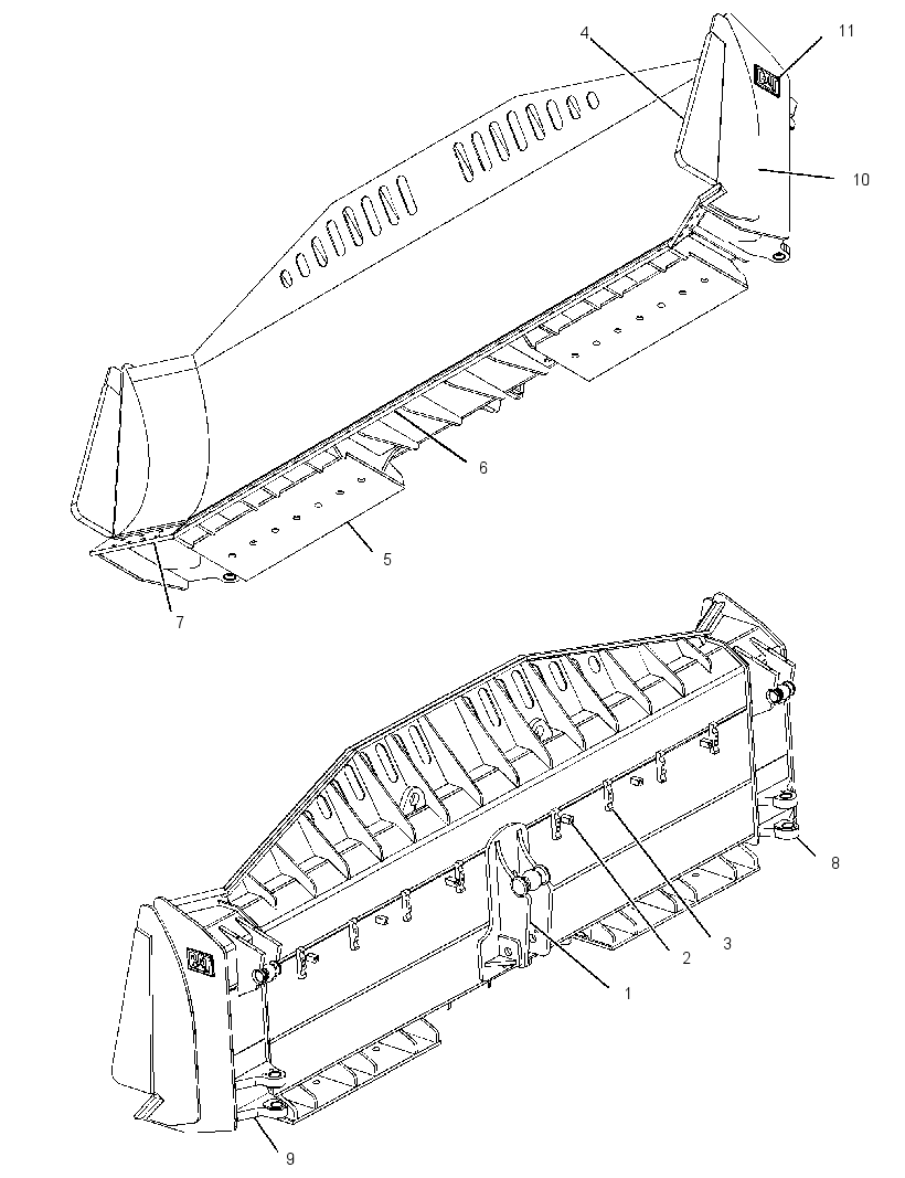BLADE AS-SEMI-UNIVERSAL 2655607 CAT