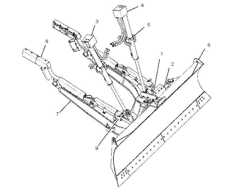 BULLDOZER AR-PWR ANGLE & TILT 2826620 CAT