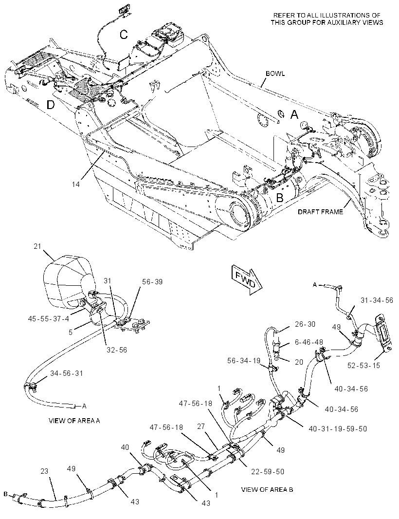 WIRING GP-SCRAPER 2286970 CAT