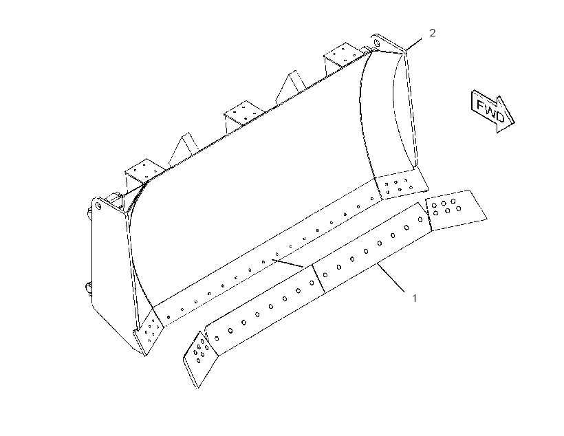 BLADE & EDGE GP-SEMI-UNIVERSAL 2940808 CAT
