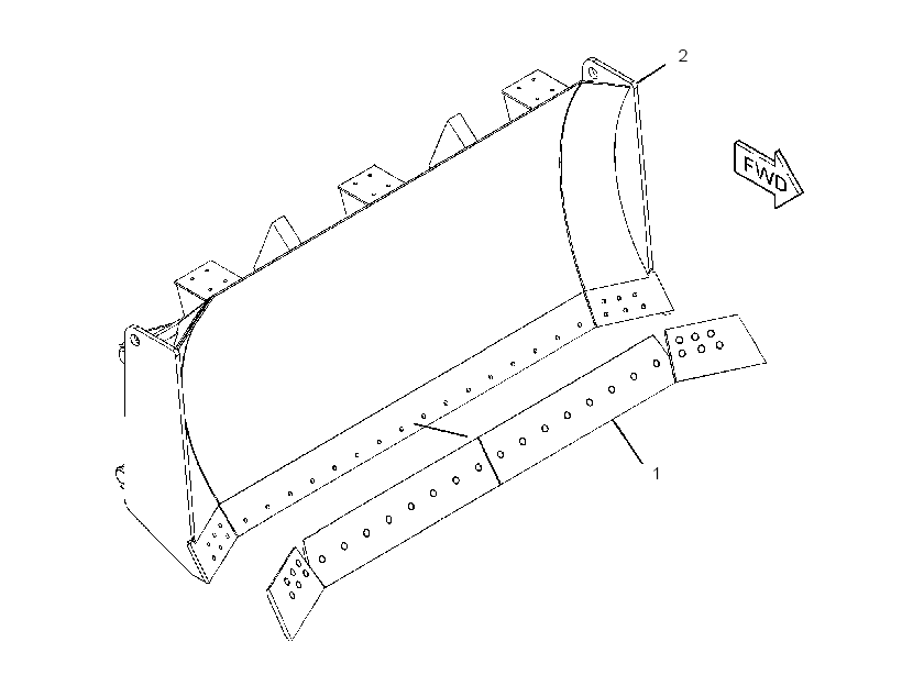 BLADE & EDGE GP-SEMI-UNIVERSAL 2940806 CAT