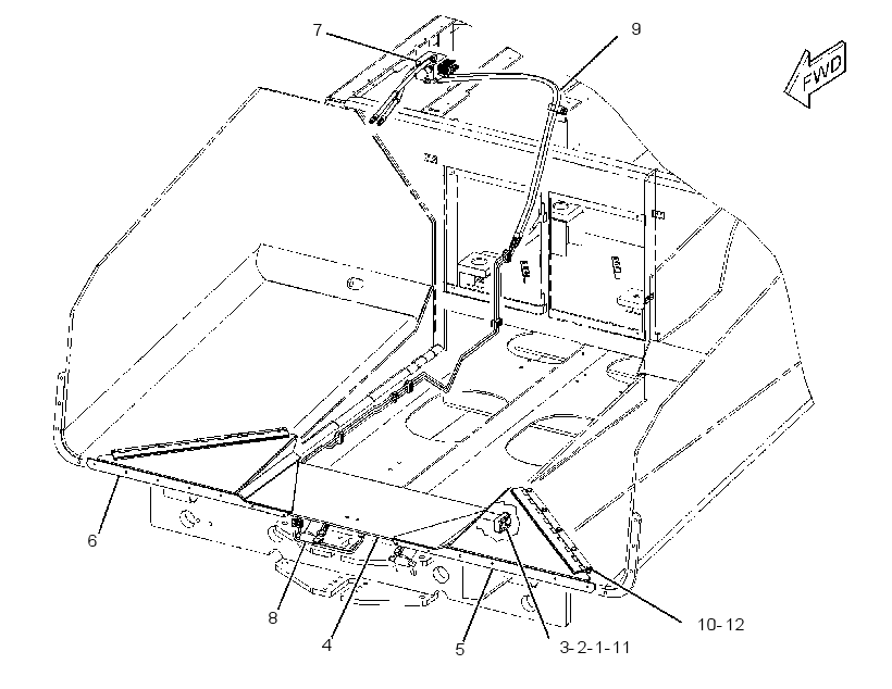 HOPPER GP 2788234 CAT