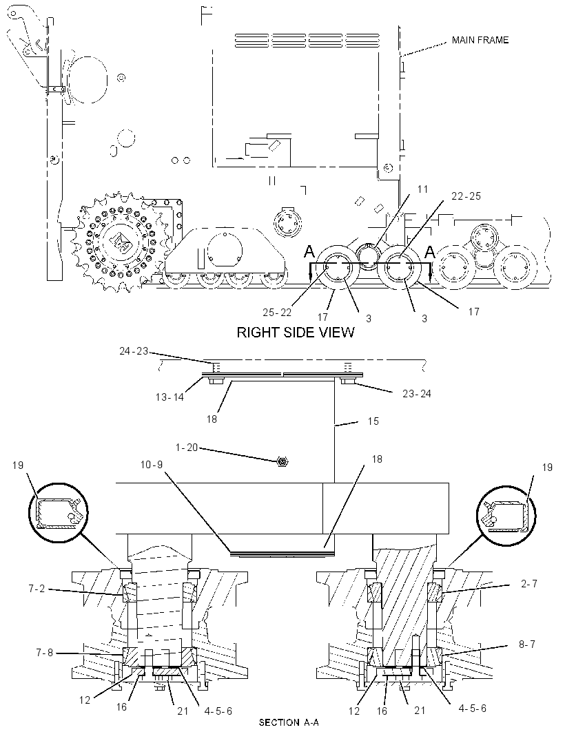 BOGIE GP-CENTER 2692213 CAT