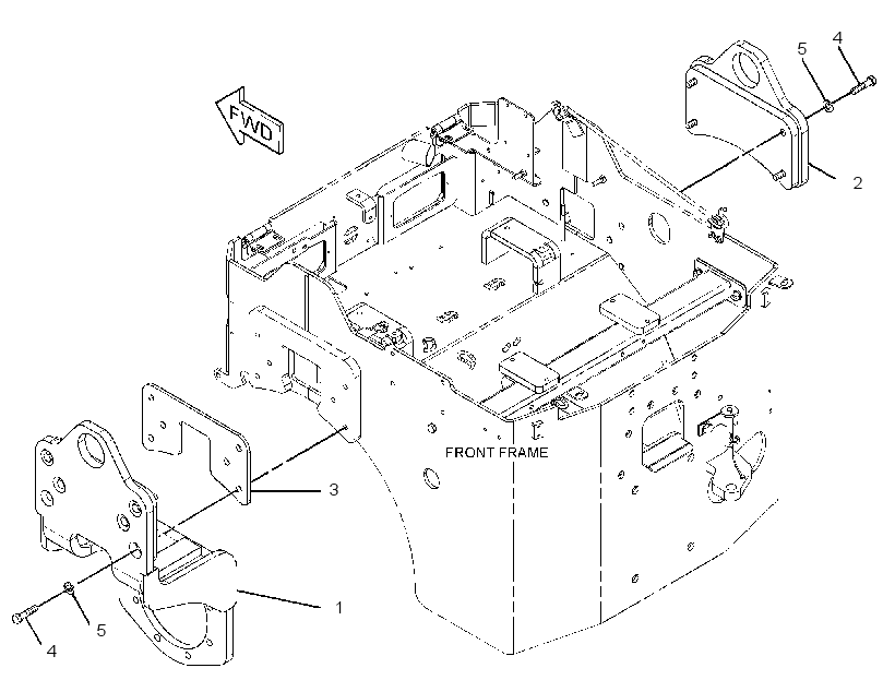 SUPPORT GP-MOTOR 2604643 CAT