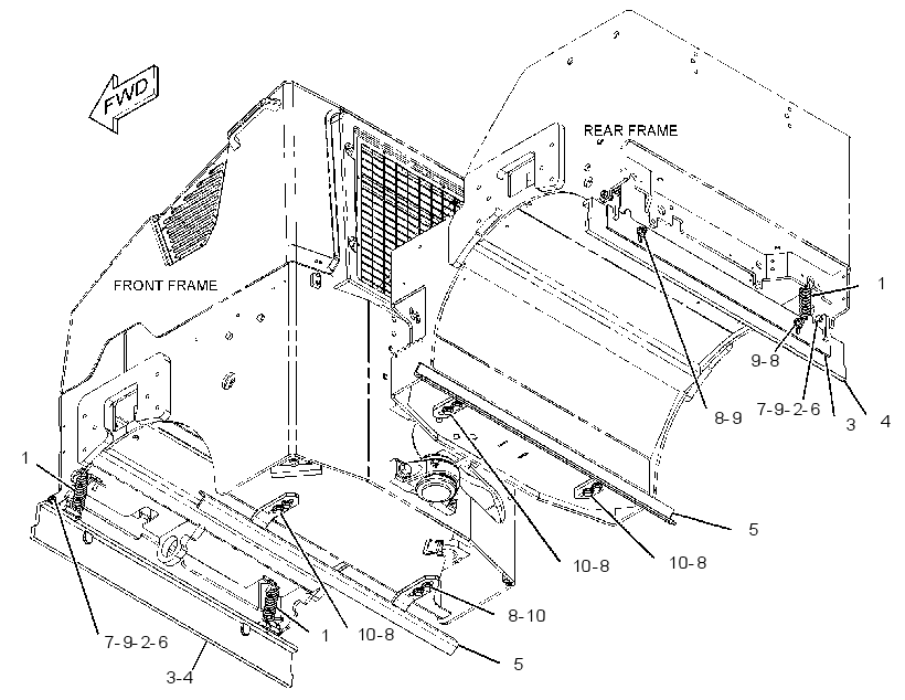 SCRAPER GP-DRUM 2638069 CAT
