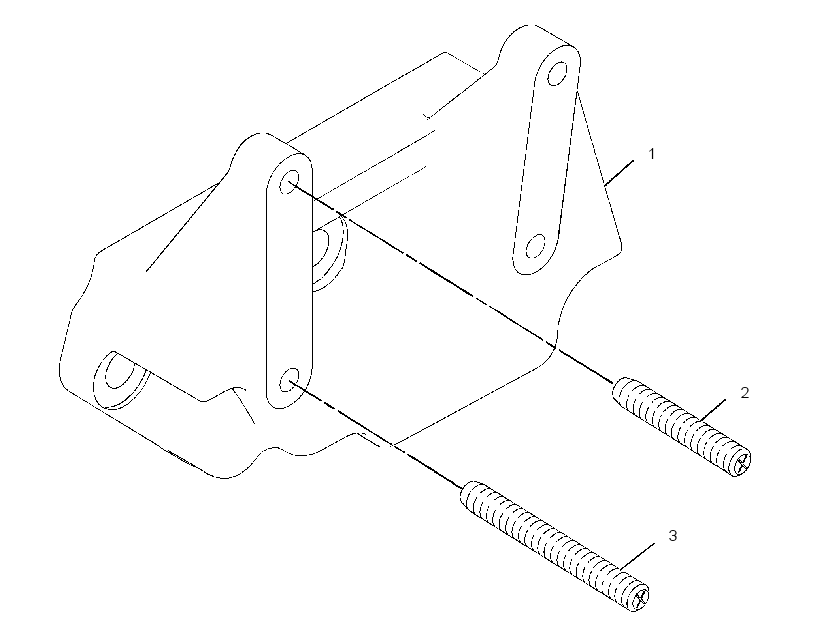 SUPPORT GP-TURBOCHARGER 3010955 CAT