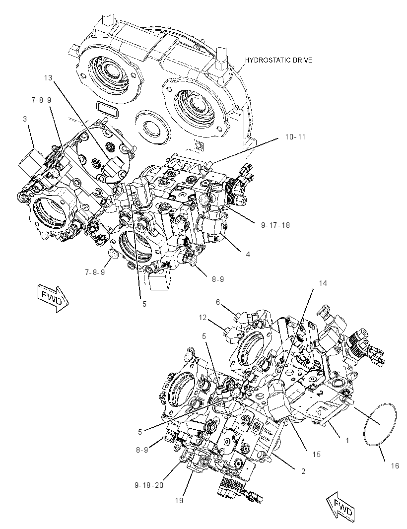 PUMP GP-DUAL PROPEL 2703534 CAT