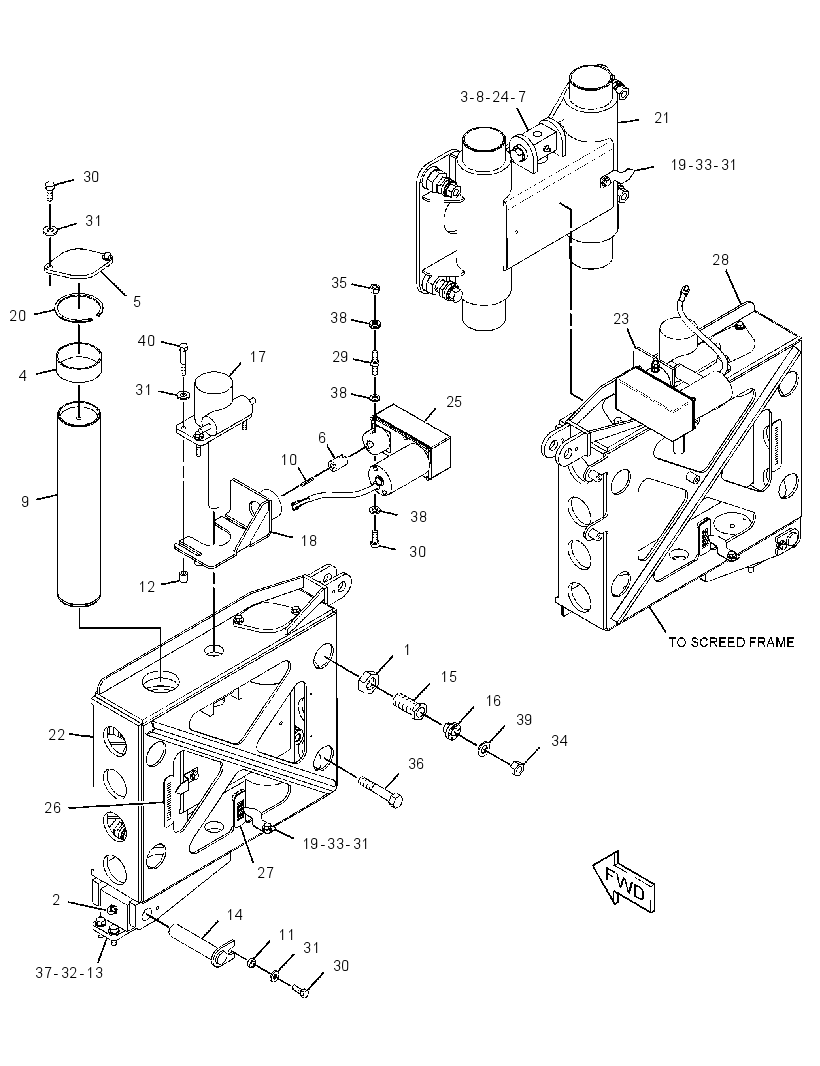 ADJUSTER GP-HEIGHT 2534752 CAT