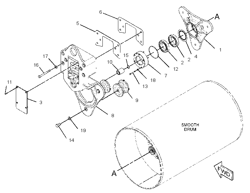 SUPPORT GP-MOTOR 2638066 CAT