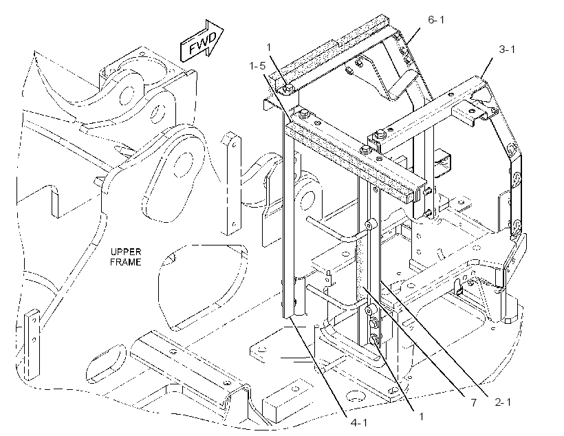 SUPPORT GP-FENDER 2838912 CAT