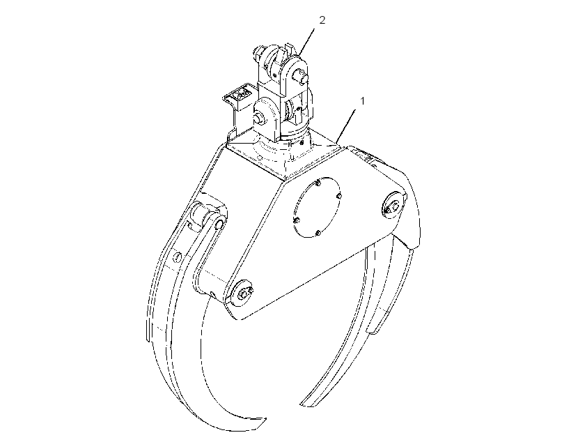 GRAPPLE AR-BUNCHING 2851275 CAT