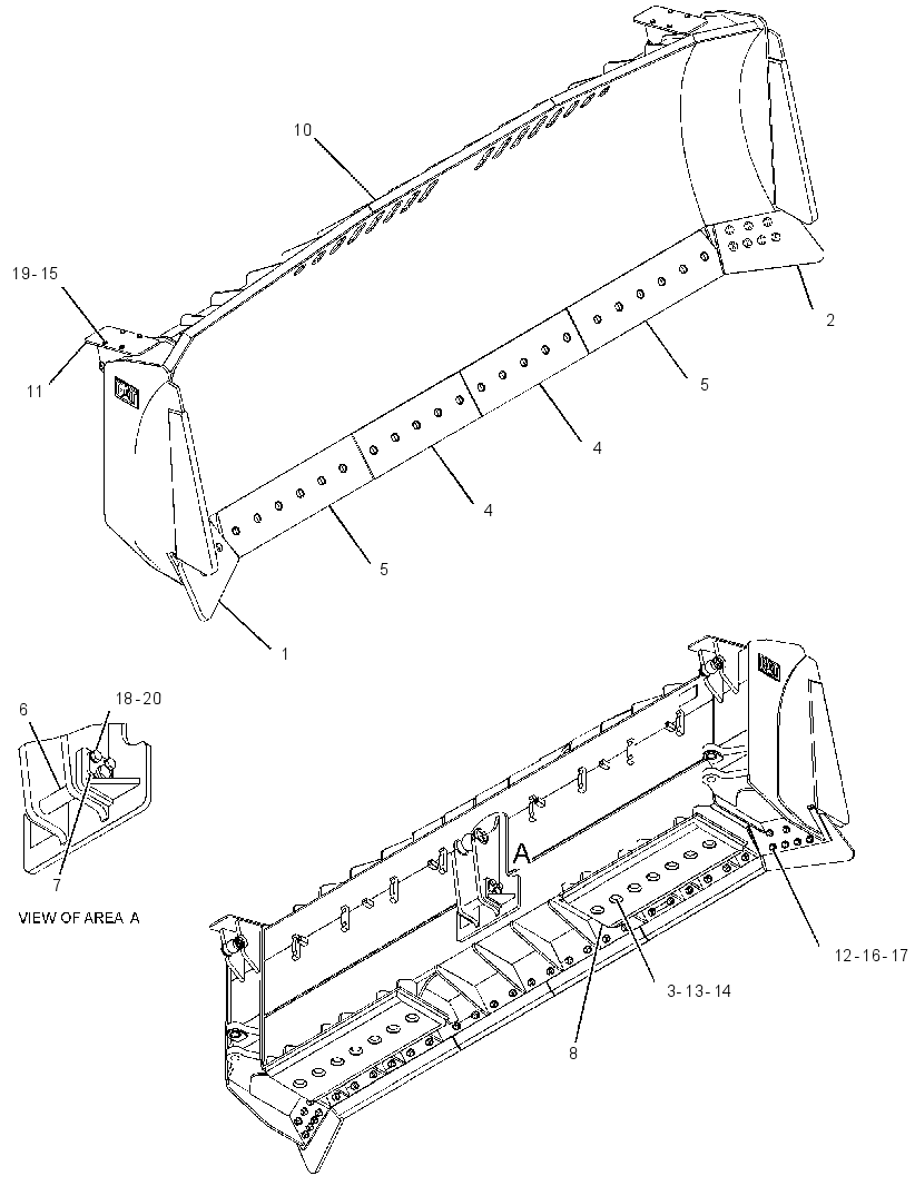 BLADE GP-SEMI-UNIVERSAL 3772208 CAT