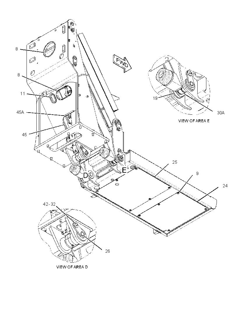 RISER GP-HYDRAULIC ADJ CAB 2987933 CAT
