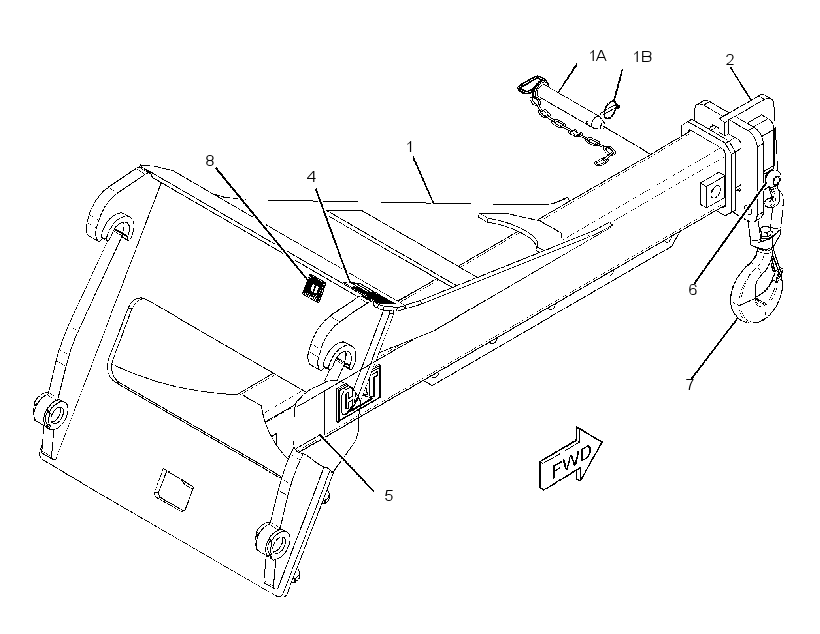 ARM GP-MATERIAL HANDLING 1038609 CAT