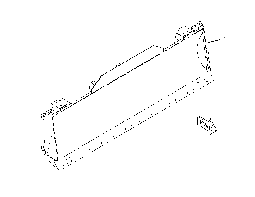 BLADE AS-STRAIGHT 2940825 CAT