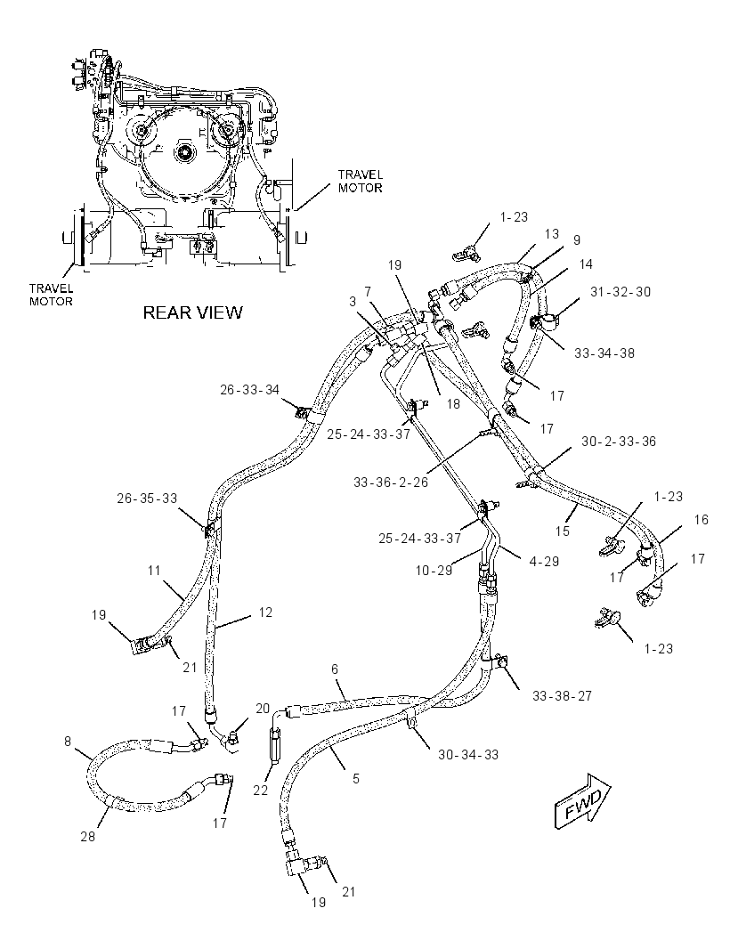 LINES GP-CONTROL 2645747 CAT
