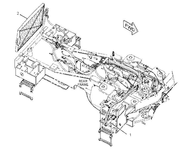 CONTROL AR-SERVICE BRAKE 3034699 CAT