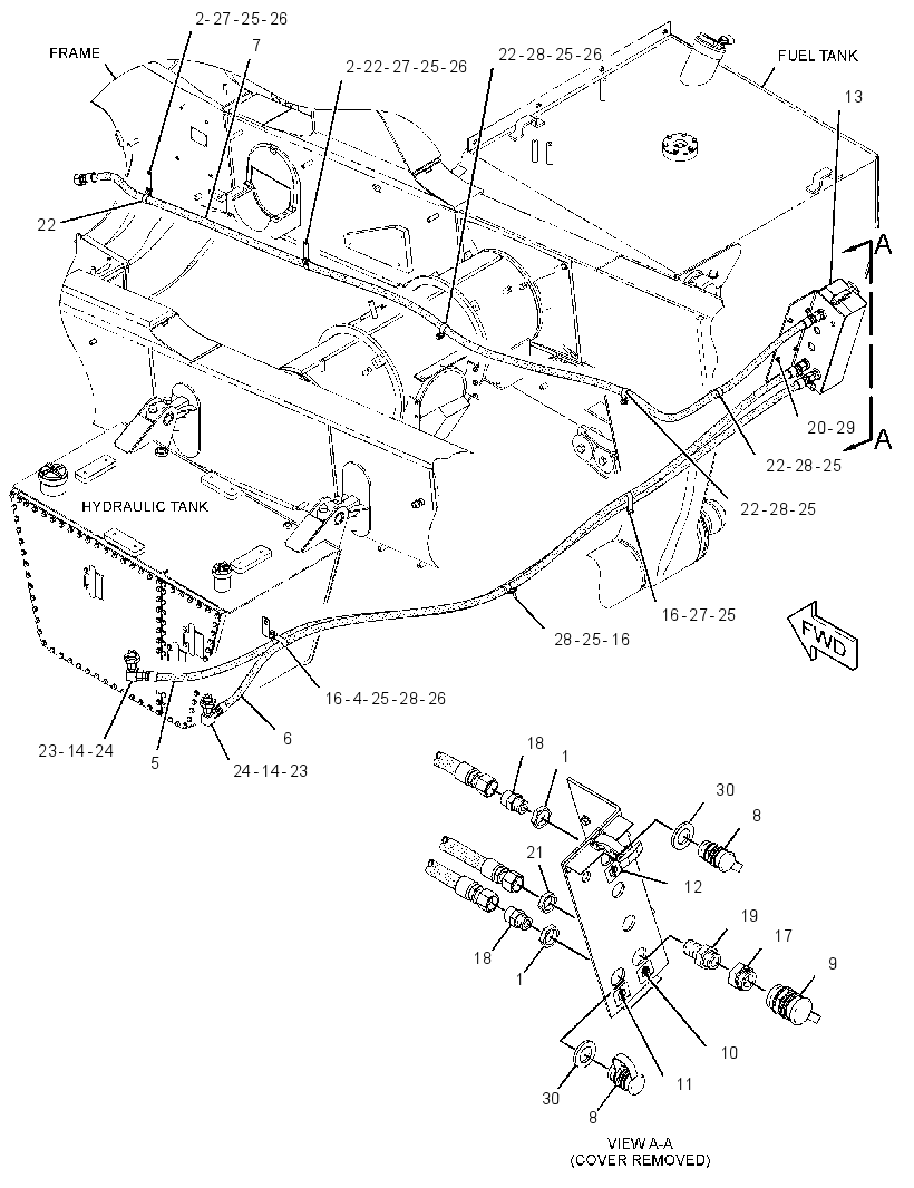 FILLER GP-HYDRAULIC OIL 2790820 CAT