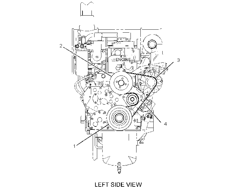 PULLEY GP-FAN & ALT DRIVE 2724819 CAT