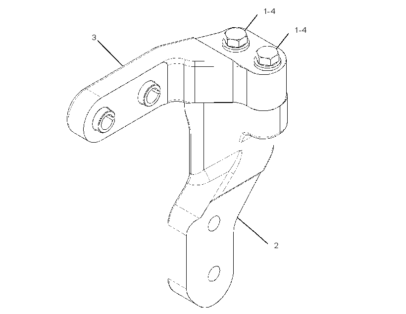 SUPPORT GP-EXHAUST 3012317 CAT