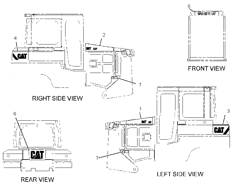 Плёнка 2906099 CAT
