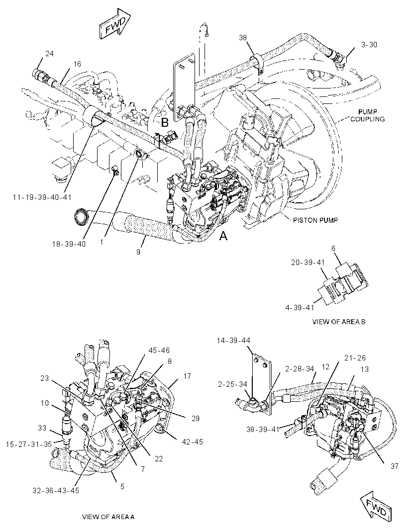 PUMP & MTG GP-SAW 2832529 CAT