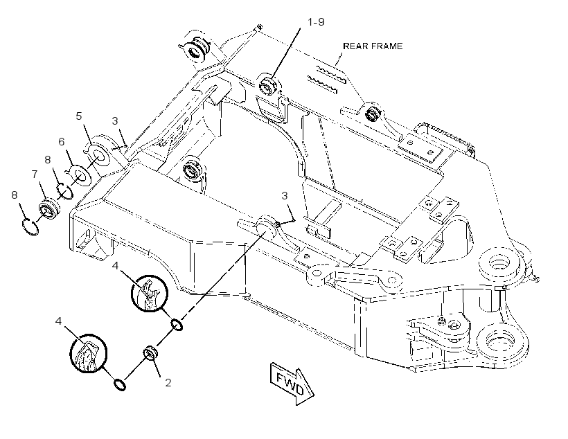 BEARING & SEAL GP-GRAPPLE 2925936 CAT