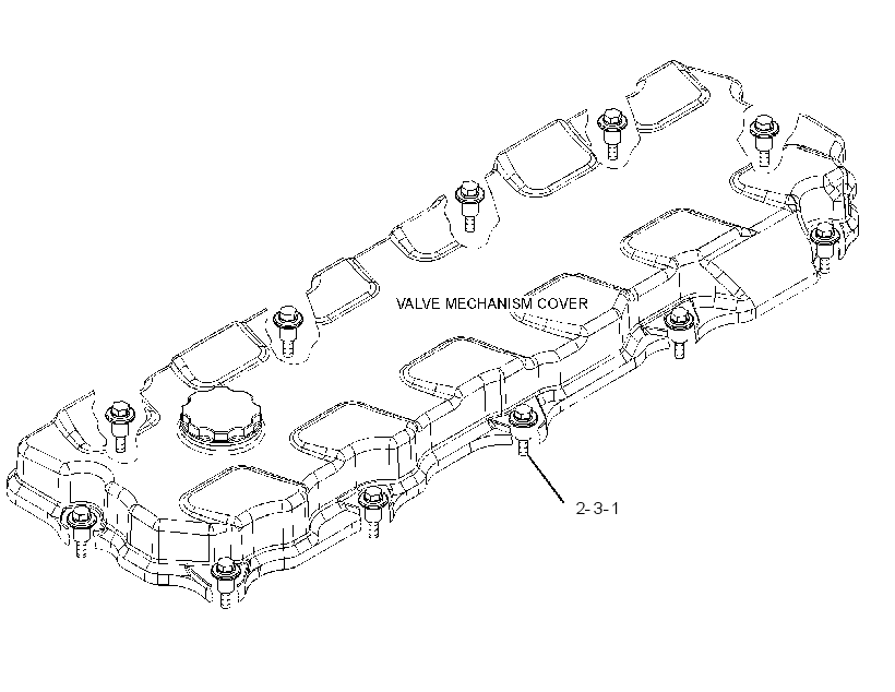 FASTENER GP-VALVE COVER 3009572 CAT