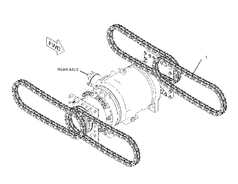 CHAIN GP-DRIVE 2825039 CAT