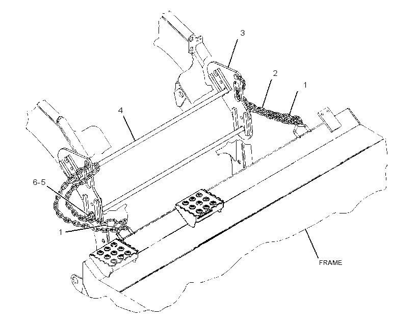BRACKET GP-BROOM 2586413 CAT