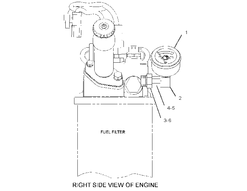 GAUGE GP-FUEL PRESSURE 2996233 CAT