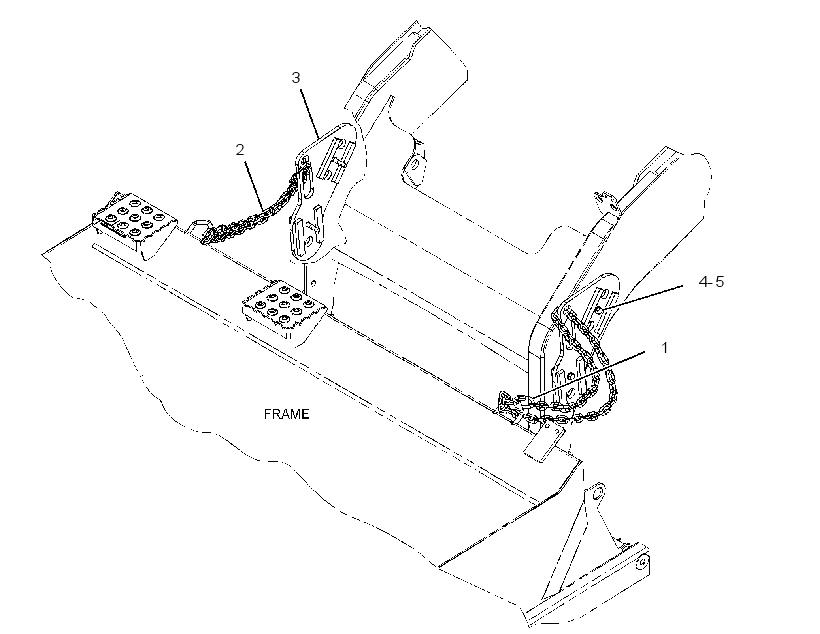 BRACKET GP-BROOM 2469801 CAT