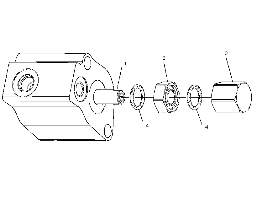 ACTUATOR GP-HYDRAULIC 3090703 CAT